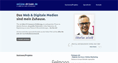 Desktop Screenshot of online-driven.de